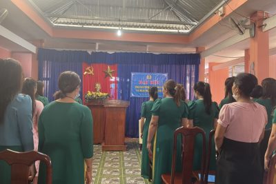 ĐẠI HỘI CÔNG ĐOÀN CƠ SỞ TRƯỜNG MẦM NON HOA LAN HUYỆN CƯKUIN
